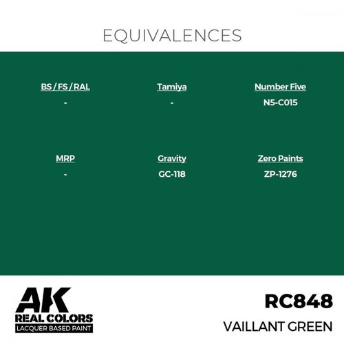 RC848 Vaillant Green