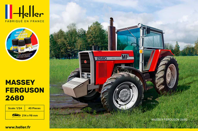 Main Image Heller 1:24 - Massey Ferguson 2680 - Starter Set ...