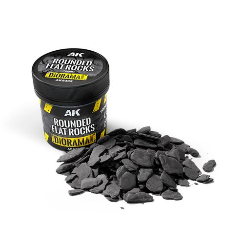 Rounded Flat Rocks 100ml
