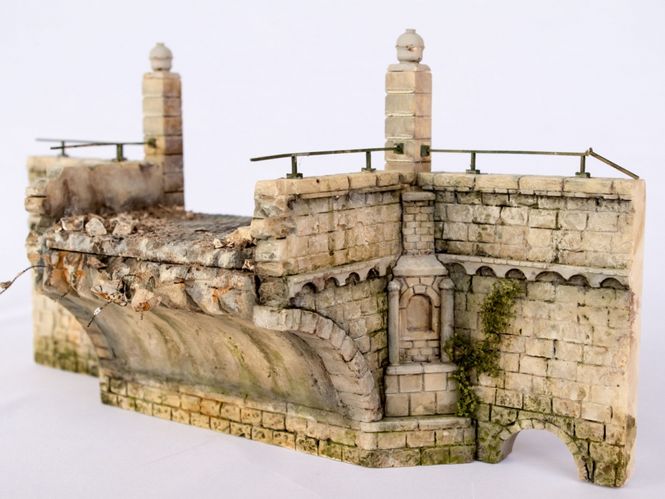 Main Image RT-Diorama 35012 Destroyed Bridgehead (1:35)