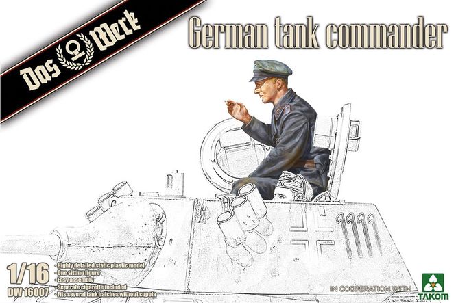 Hovedbilde Das Werk 1:16 - German Tank Commander