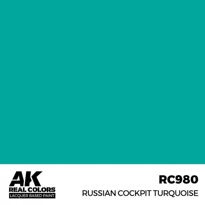 Hovedbilde RC980 Russian Cockpit Torquoise