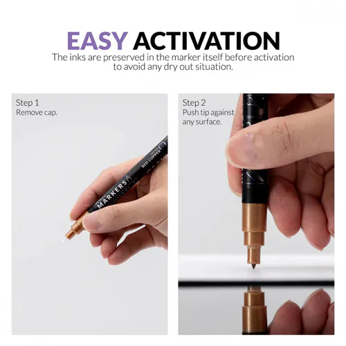 Gaahleri Metallic Series Markers