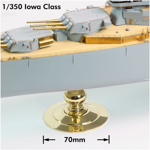 Pontos Model - Buffed and Polished Solid Brass Pedestals Type 70 (35013P1)