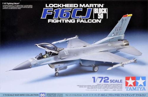 Tamiya 1:72 - F-16CJ Block 50 (60786)