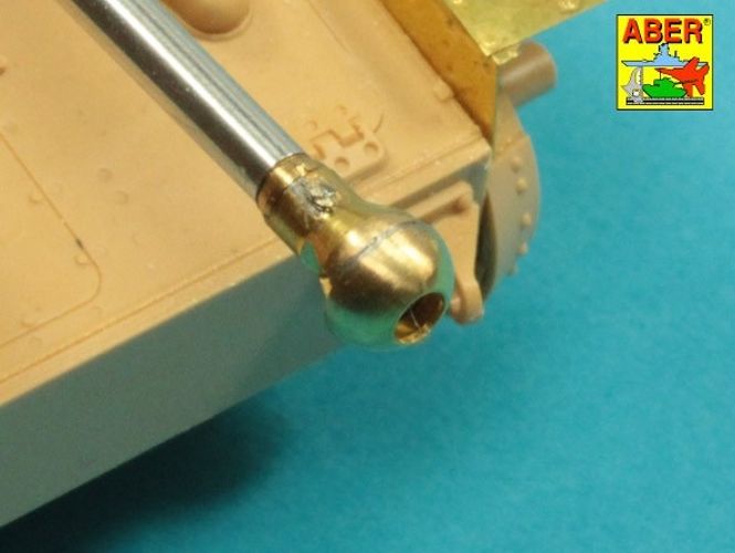 Hovedbilde Germ.75mm barrel for KwK40L/43 with single baffle ...