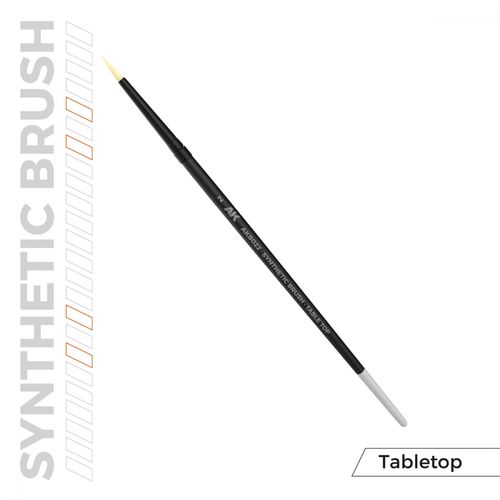 AK-Interactive B022 AK Synthetic Brush - Tabletop Brush - 2