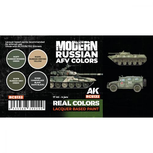 AK-Interactive RCS132 Modern Russian AFV Colors Set