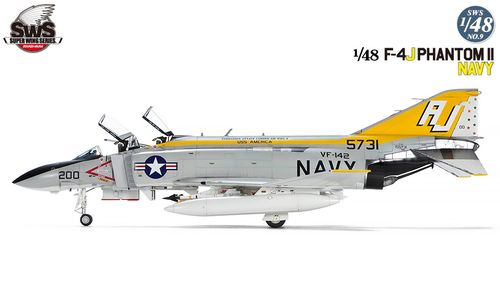 Zoukei-Mura 1:48- F-4J Phantom II US Navy (SWS48-09)