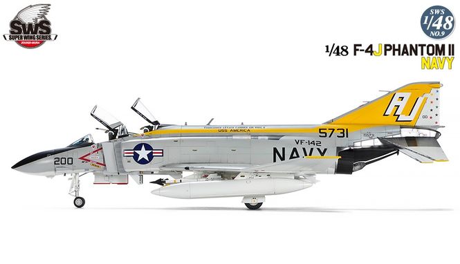 Hovedbilde Zoukei-Mura 1:48- F-4J Phantom II US Navy ...