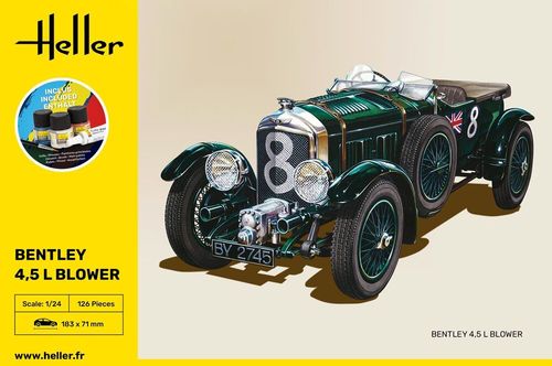 Heller 1:24 - Bentley 4,5 L Blower - Starter Set 56722 