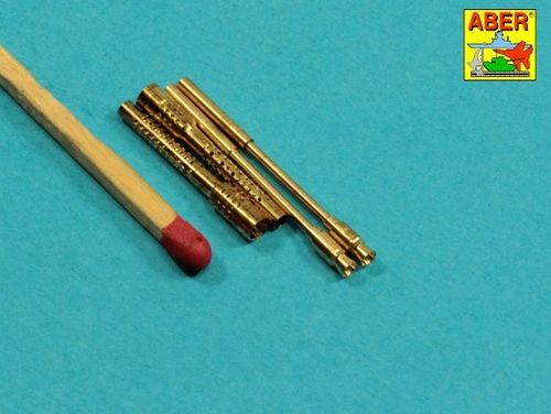 Set of 2 barrels for German 13 mm MG 131 aircraft machine guns - Aber Models