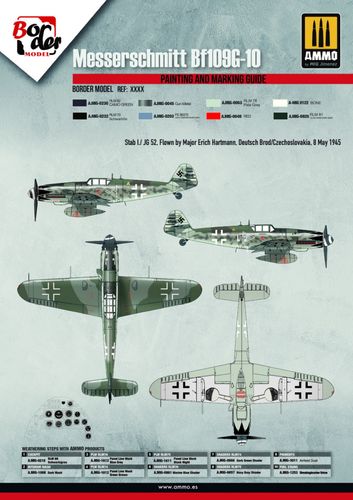 Border Model 1:35 - Messerschmitt Bf 109 G-10