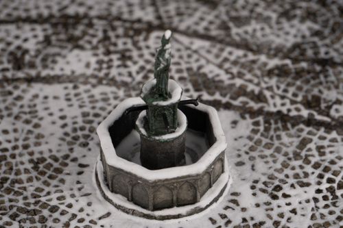 RT-Diorama 35028 German Market Place [Diorama Base] (1:35)