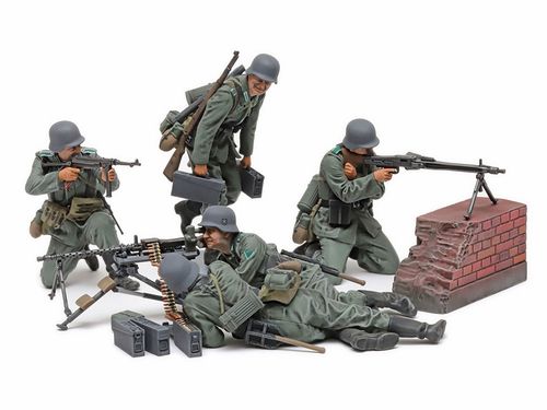 Tamiya 1:35 German MG Team Mid-WWII (35386)