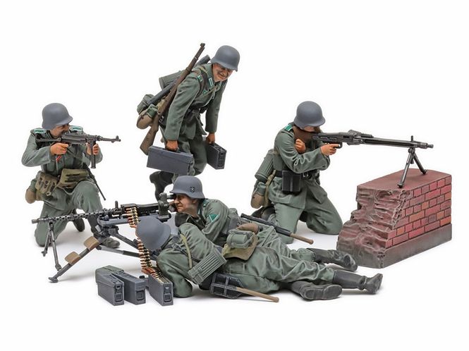 Hovedbilde Tamiya 1:35 German MG Team Mid-WWII (35386)