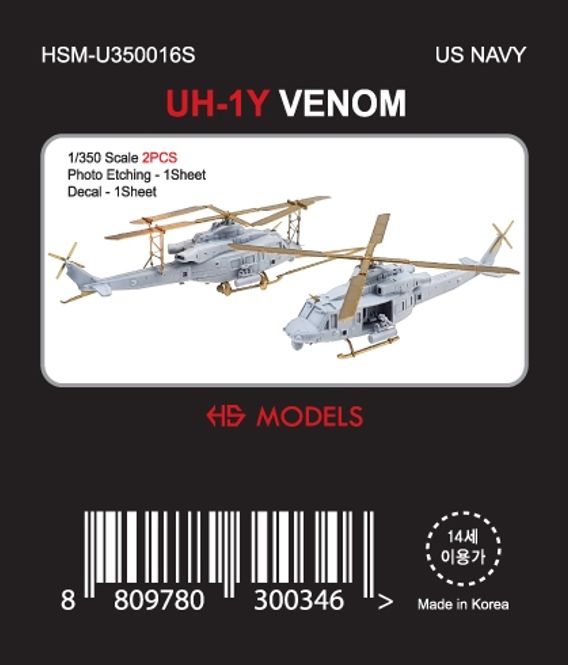 Hovedbilde HS Models 1:350 - Bell UH-1 Y Venom