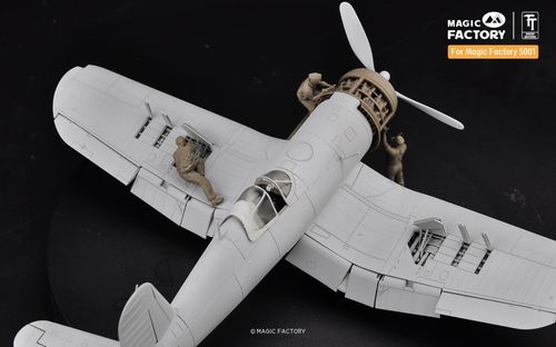 Magic Factory 1:48 - 7507 US WWII Ground Service Crew Set