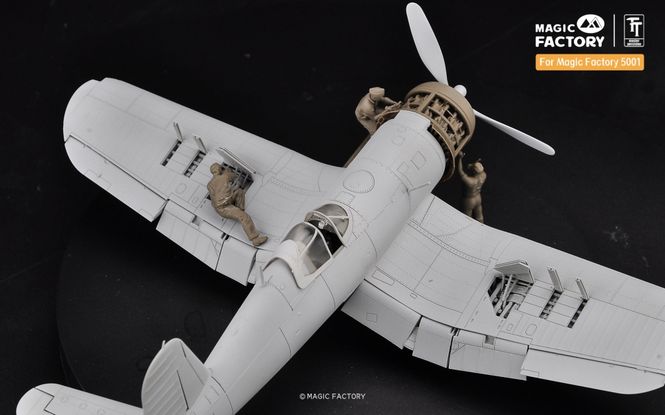 Hovedbilde Magic Factory 1:48 - 7507 US WWII Ground Service ...