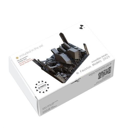 Faustus Models 1:35 - FM35035 Panther G Rear Details  Mid Version