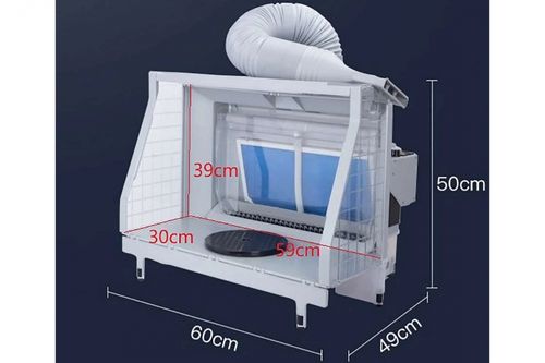 Panzag HS-E600 Spray Booth med vannfilter