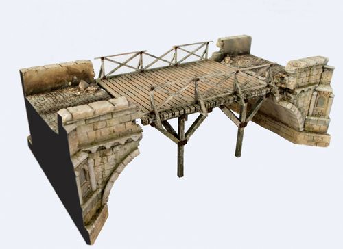 RT-Diorama 35015 Temporary Bridge (1:35)