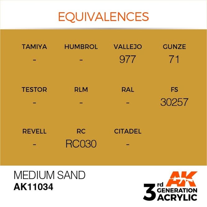 Hovedbilde Medium Sand 17ml
