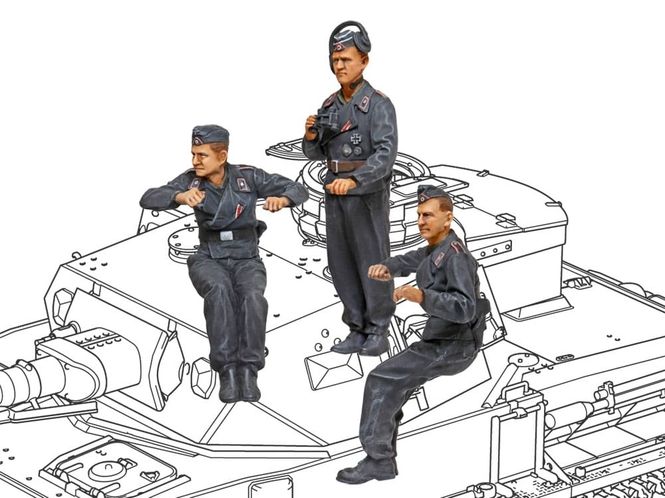 Hovedbilde Tamiya 1:35 - German Tank Panzerkampfwagen IV ...