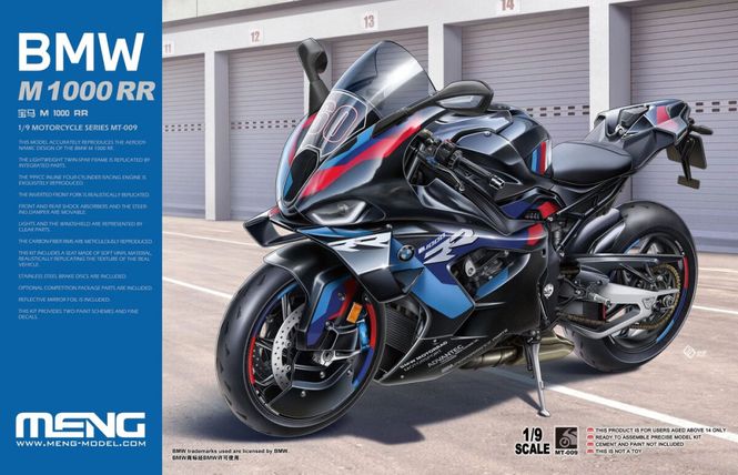 Hovedbilde Meng Model 1:9 - BMW M 1000 RR (MT009)