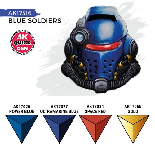Blue Soldiers (Quick Gen Set)