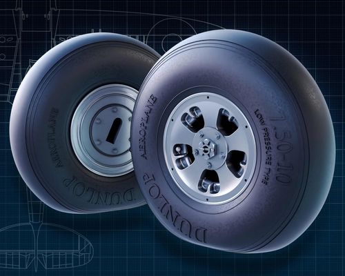 ANYZ Resin Wheel set for KOTARE 1/32 Spitfire MK I