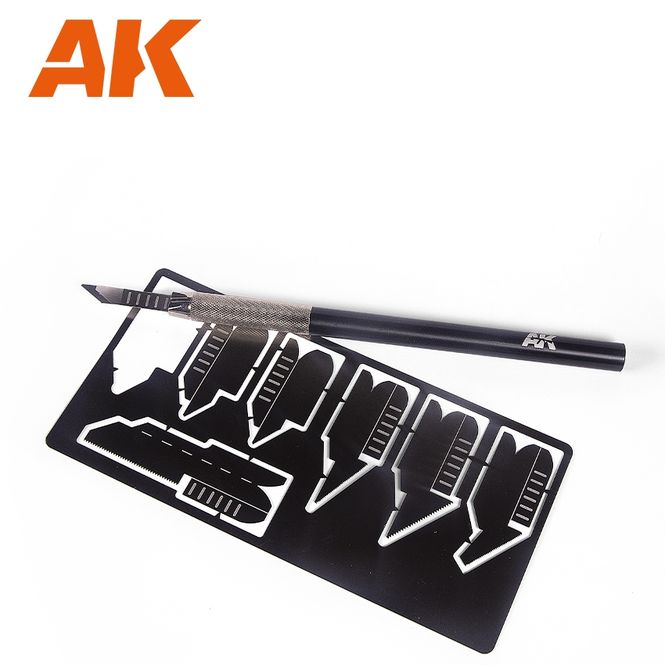 Main Image AK-Interactive - Photo Etched Saw Set