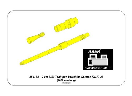 2cm barrel for KwK 38