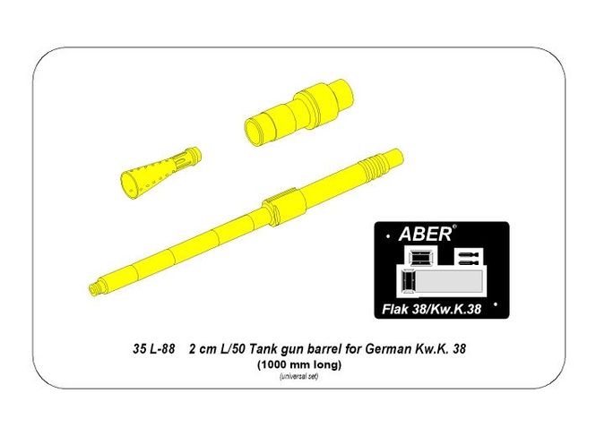 Hovedbilde 2cm barrel for KwK 38
