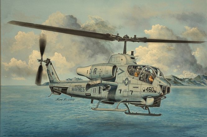 Hovedbilde Trumpeter 1:35 - Bell AH-1 W Super Cobra (Turned ...