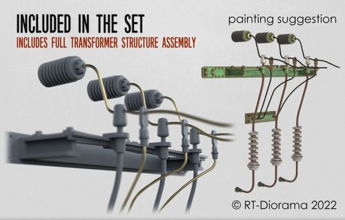 RT-Diorama 1:35 - 35647 Transformer Structure