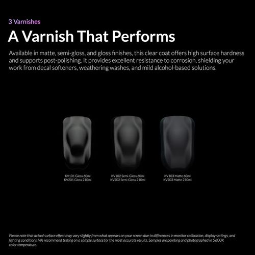 KV102 Varnish Semi-Gloss 60ml