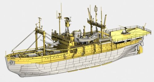 Pontos Model 1:250 - SOYA Antarctica Observation Ship 3rd. Korps (25001R1)