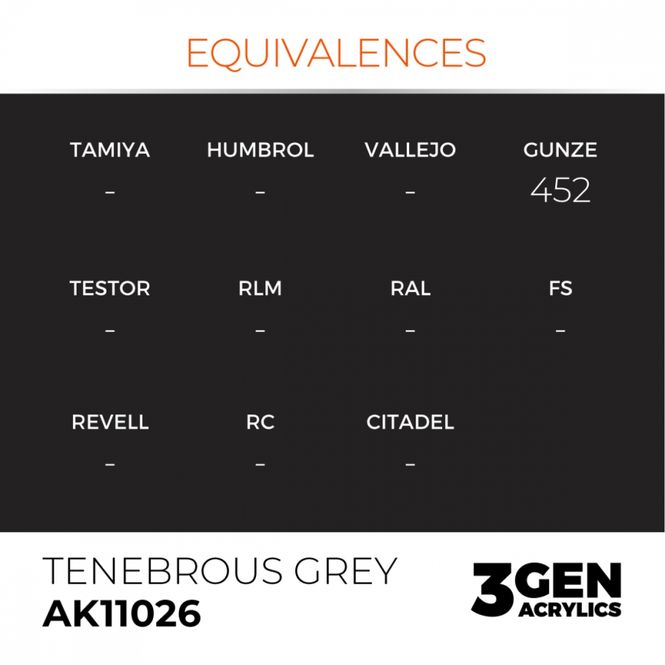 Hovedbilde Tenebrous Grey 17ml
