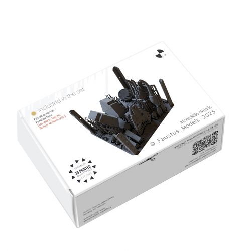 Faustus Models 1:35 - FM35045 Panther A Rear Details  Mid Version