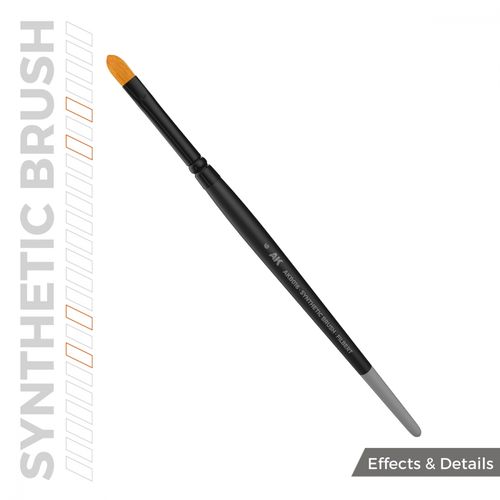 AK-Interactive B016 AK Synthetic Brush - Filbert 6