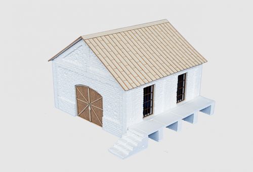 RT-Diorama 35022 Freight Shed (Modular System) (1:35)