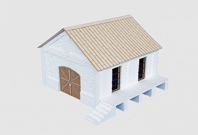 Main Image RT-Diorama 35022 Freight Shed (Modular System) ...