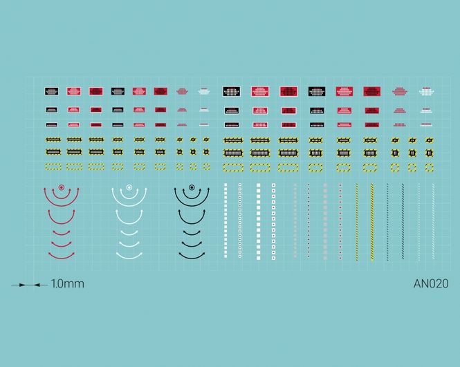 Main Image ANYZ Universal Placards & Symbols (Scale ...