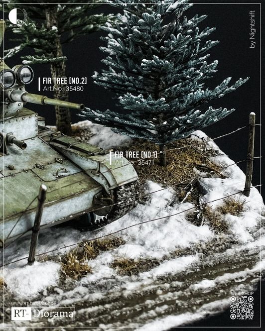 Main Image RT-Diorama 35480 Fir Tree [No.2]