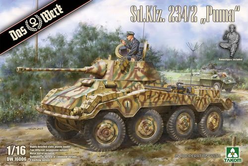 Das Werk 1:16 - Sd.Kfz. 234/2 Puma (DW16006)
