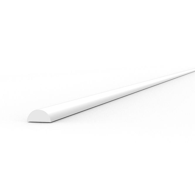 Main Image Half cane 1.00 x 350mm - STYRENE STRIP