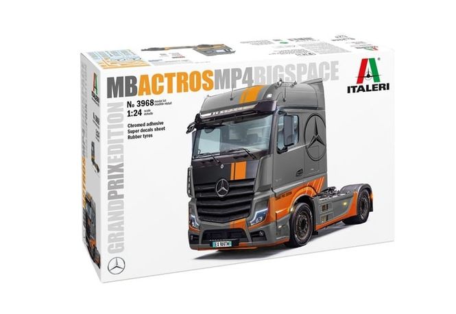 Hovedbilde Italeri 1:24 - MB Actros MP4 Big Space - Grand ...
