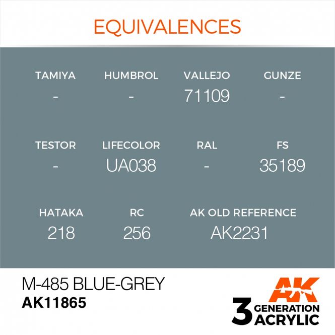 Hovedbilde M-485 Blue-Grey