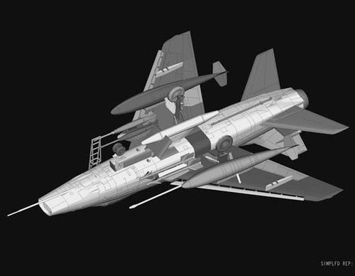 Trumpeter 1:48 - North American F-100C Super Sabre 02838